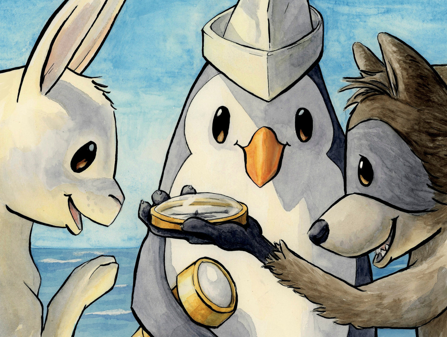 Penguin Sets Sail