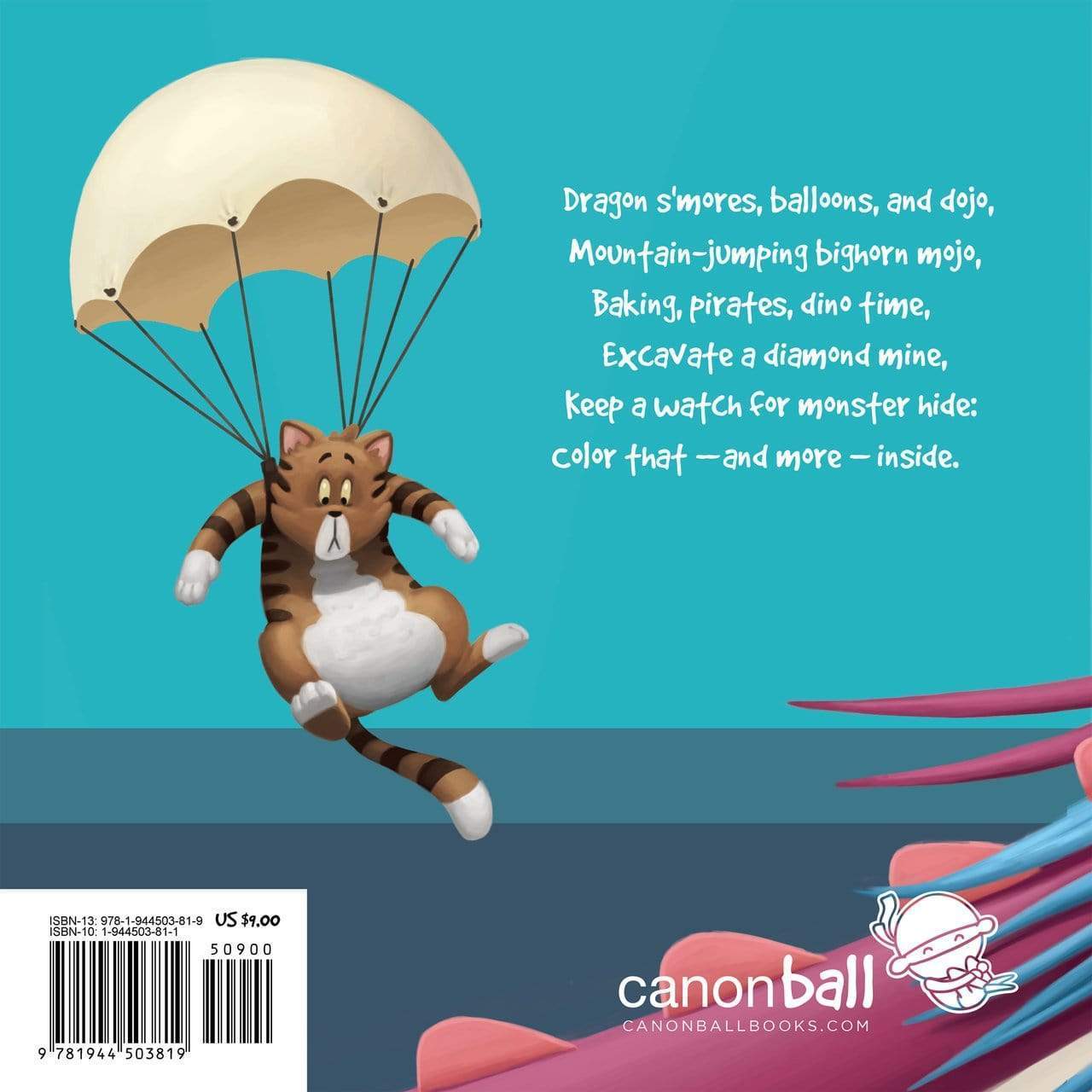 Hello Ninja Coloring Book