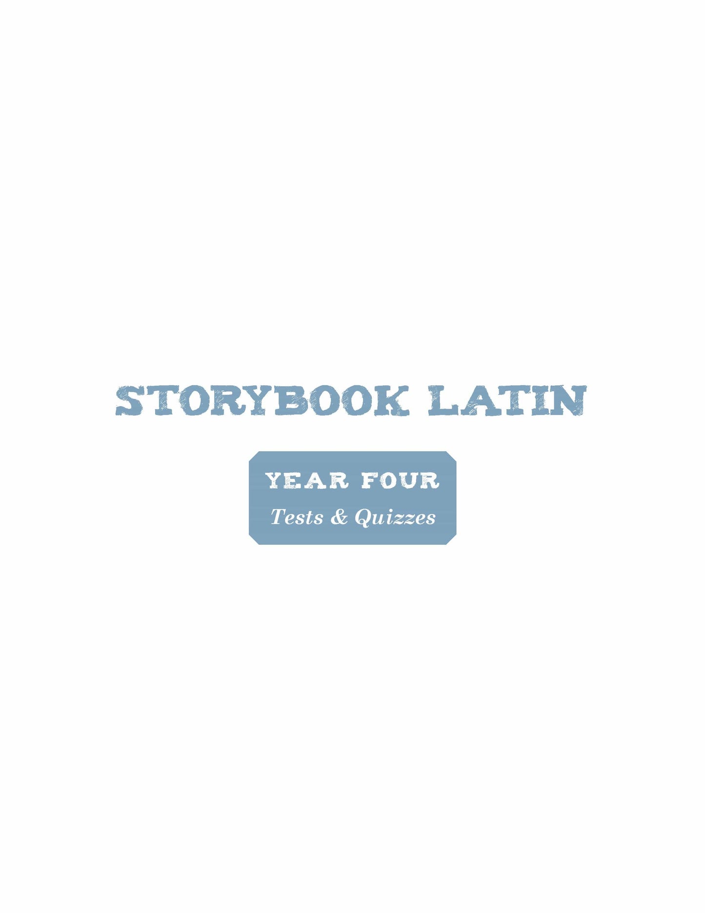 Storybook Latin 4: Roman History